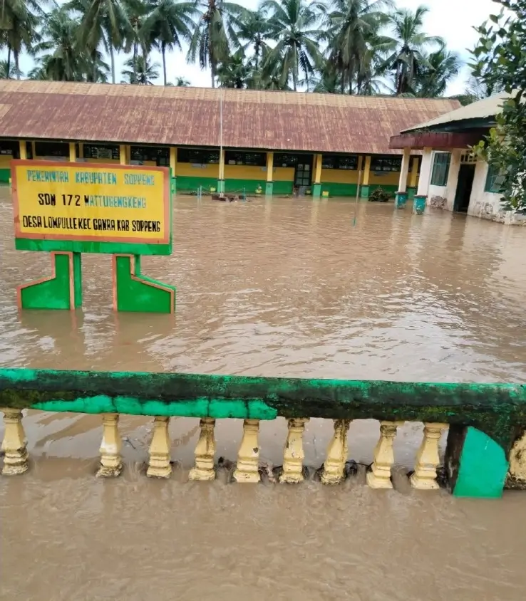 Lima Kecamatan di Kabupaten Soppeng Terdampak Banjir